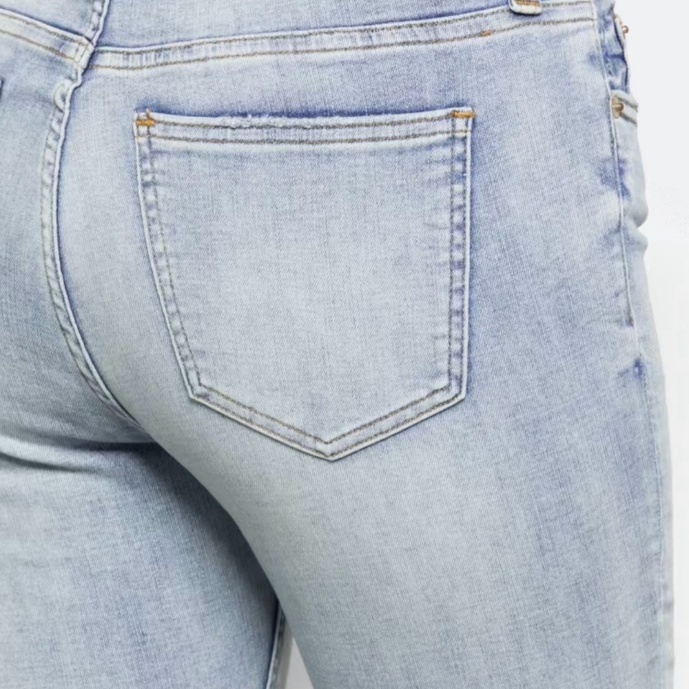 Pistola Arielle Skinny Scissor Cut Hem Jean - Picture 4 of 13